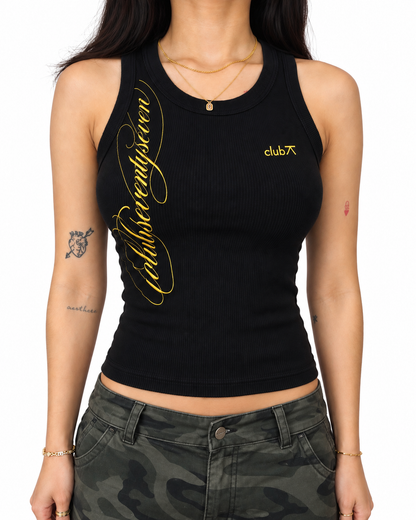 Club77 Women’s Tank Top (Black)