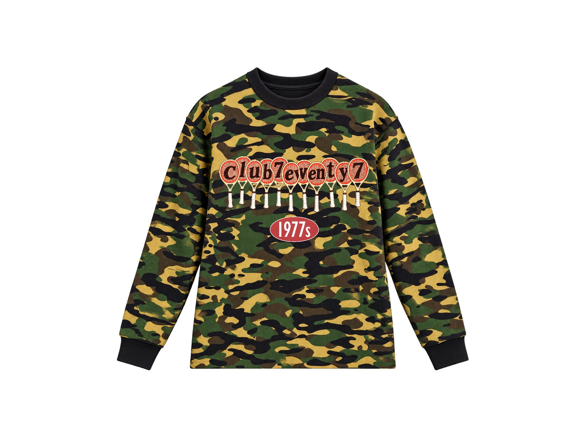 Club77 Tennis Racket Camo Thermal